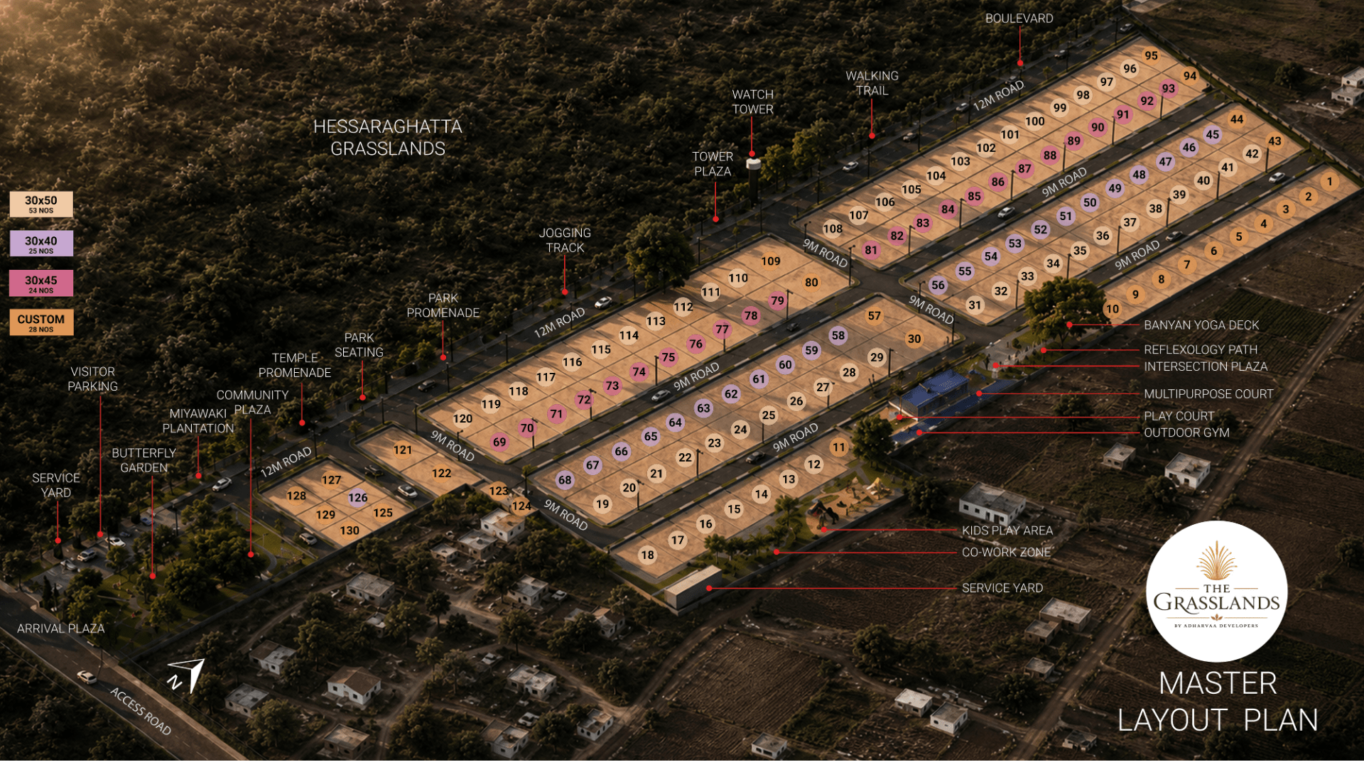 Grasslands Master Layout Plan
