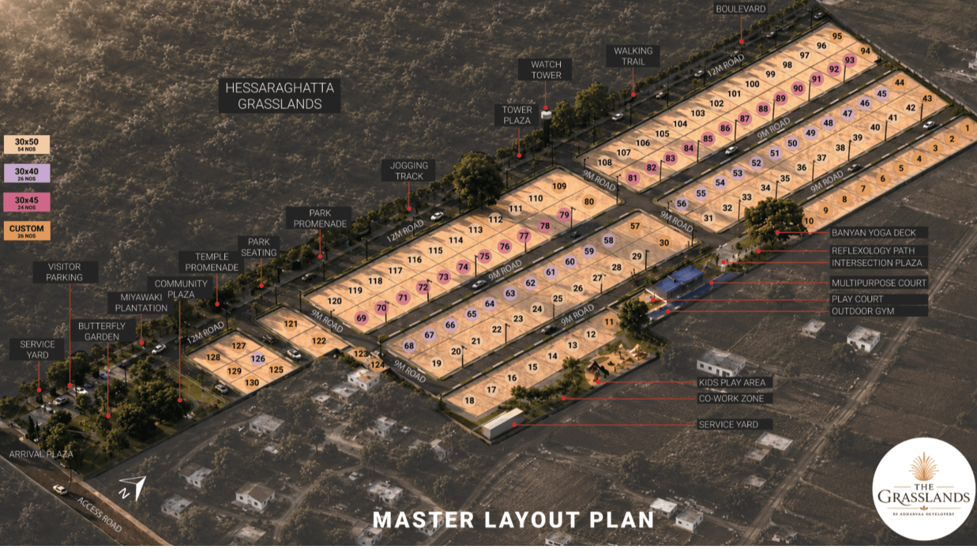 Grasslands Master Layout Plan